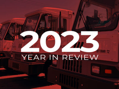 2023 Year in Review Red Title Card