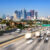 Los Angeles City Freeway Traffic At Sunny Day