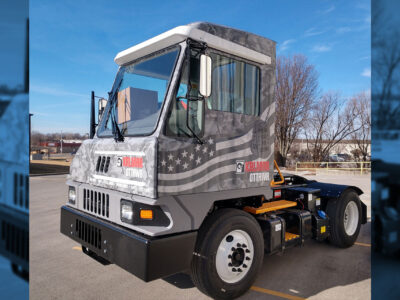 Grey Kalmar Ottawa Military Wrapped Truck